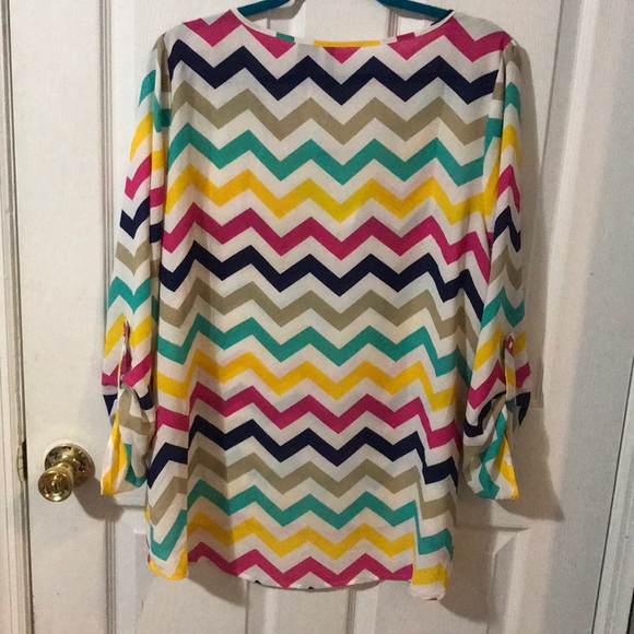 Chevron blouse - Picture 4 of 4